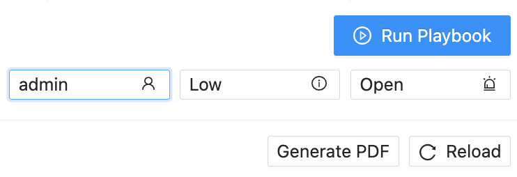 Run Playbook from a Case Run Playbook from a Case